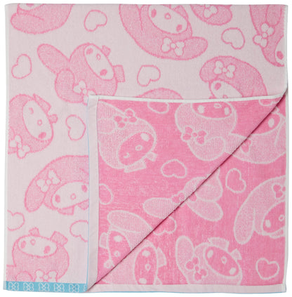 MARUSHIN - Sanrio Bath Towel Emotion My Melody- Japan Figure Store - #1 Bring To You The Best Japanese Goods