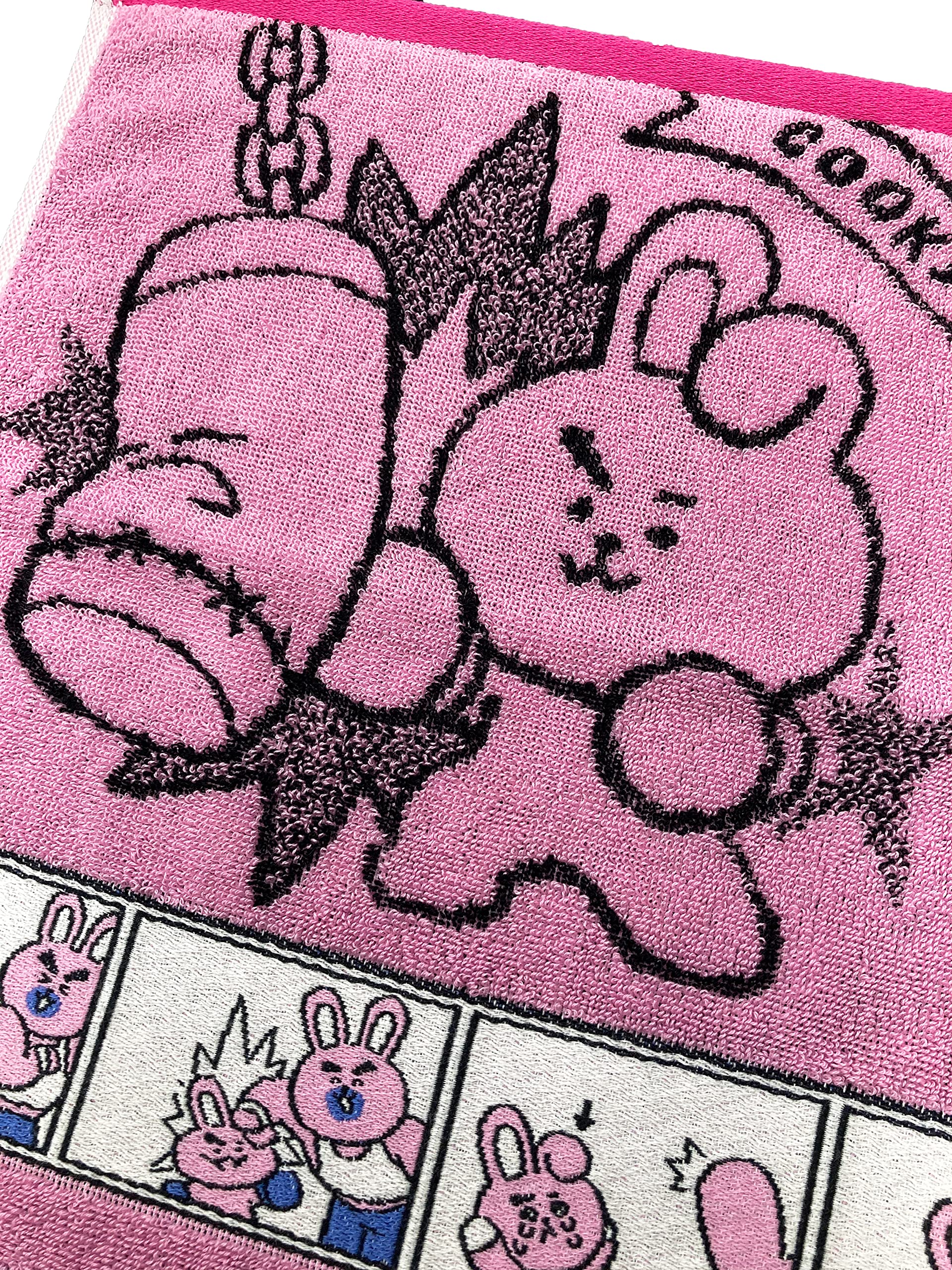 MARUSHIN - Bt21 Wash Towel 'Comic Cooky'- Japan Figure Store - #1 Bring To You The Best Japanese Goods