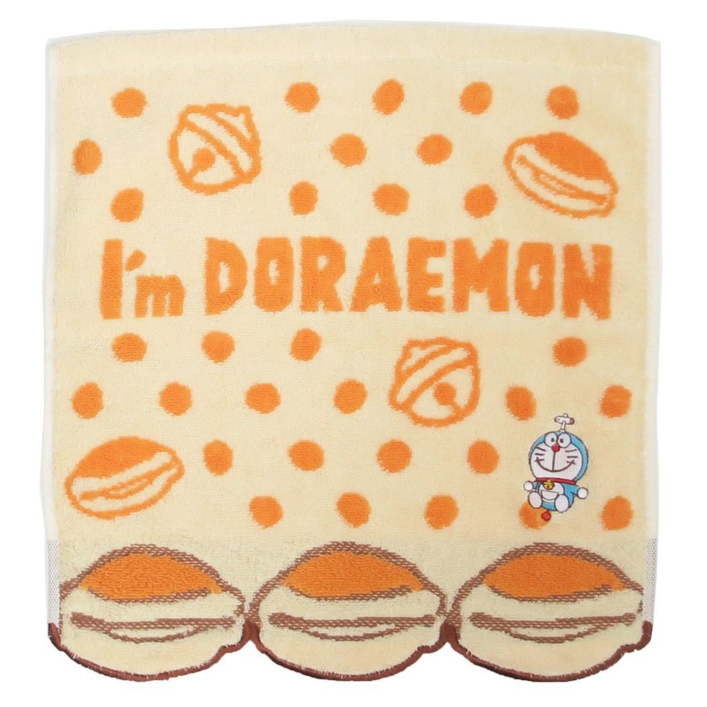 MARUSHIN Doraemon Hand Towel 'Dorayaki'- Japan Figure Store - #1 Bring To You The Best Japanese Goods