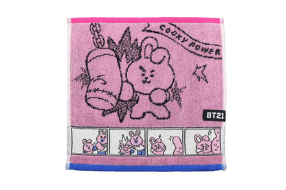 MARUSHIN Bt21 Hand Towel 'Comic Cooky'- Japan Figure Store - #1 Bring To You The Best Japanese Goods