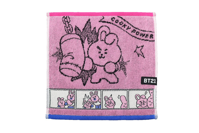 MARUSHIN Bt21 Hand Towel 'Comic Cooky'- Japan Figure Store - #1 Bring To You The Best Japanese Goods