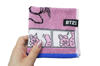 MARUSHIN Bt21 Hand Towel 'Comic Cooky'- Japan Figure Store - #1 Bring To You The Best Japanese Goods