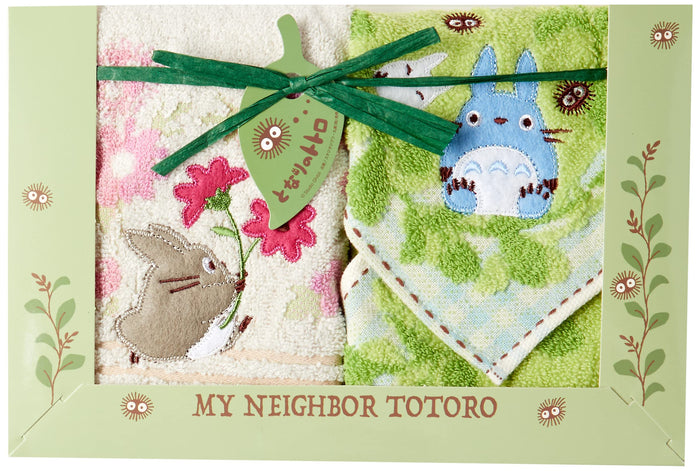 Towel Gift Set Forest Sunbathing Wt2P My Neighbor Totoro- Japan Figure Store - #1 Bring To You The Best Japanese Goods