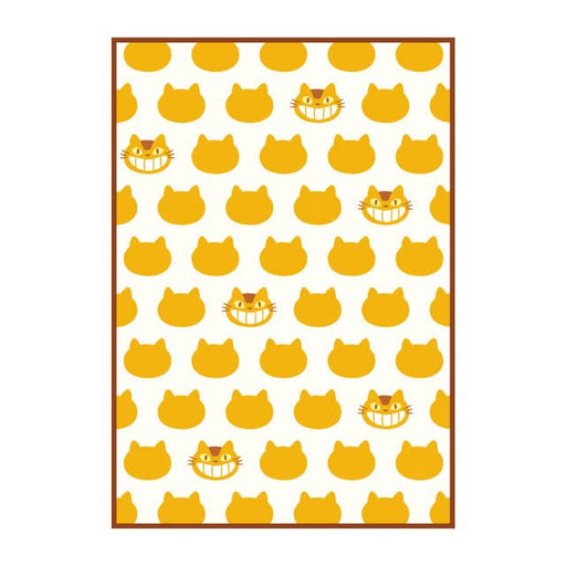 Marushin Blanket Ghibli My Neighbor Totoro Cat Bus Silhouette 1125013400- Japan Figure Store - #1 Bring To You The Best Japanese Goods