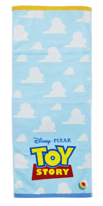 MARUSHIN Disney Toy Story 'Logo Toy' Face Towel- Japan Figure Store - #1 Bring To You The Best Japanese Goods