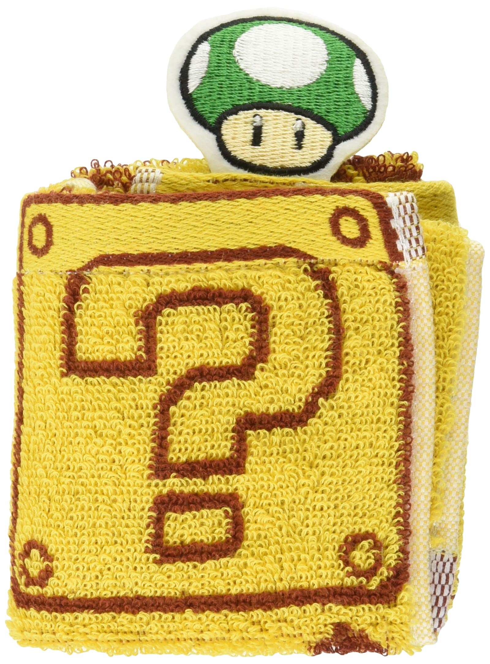 MARUSHIN Super Mario 1 Up Mushroom Mini Towel- Japan Figure Store - #1 Bring To You The Best Japanese Goods