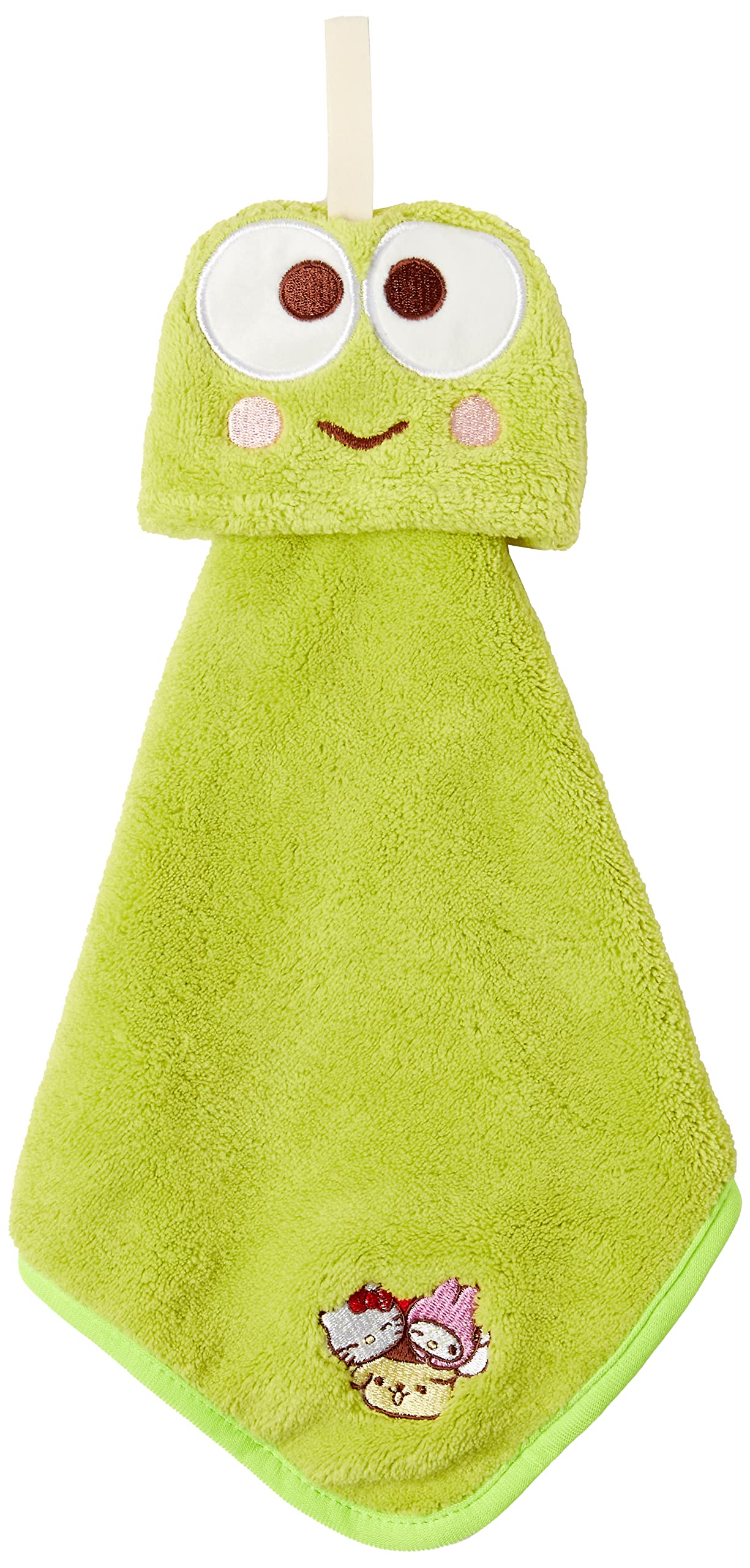 Marushin Loop Towel Micro Material Keroppi 9x12cm 25x25cm Kindergarten Girls 3065013300- Japan Figure Store - #1 Bring To You The Best Japanese Goods