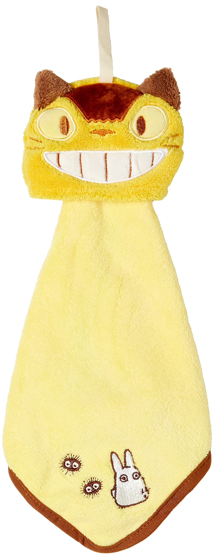 Marushin Loop Towel Micro Material Totoro Cat Bus Face Cover 10x12cm Towel 25x25cm Kindergarten Goods 1025010600- Japan Figure Store - #1 Bring To You The Best Japanese Goods