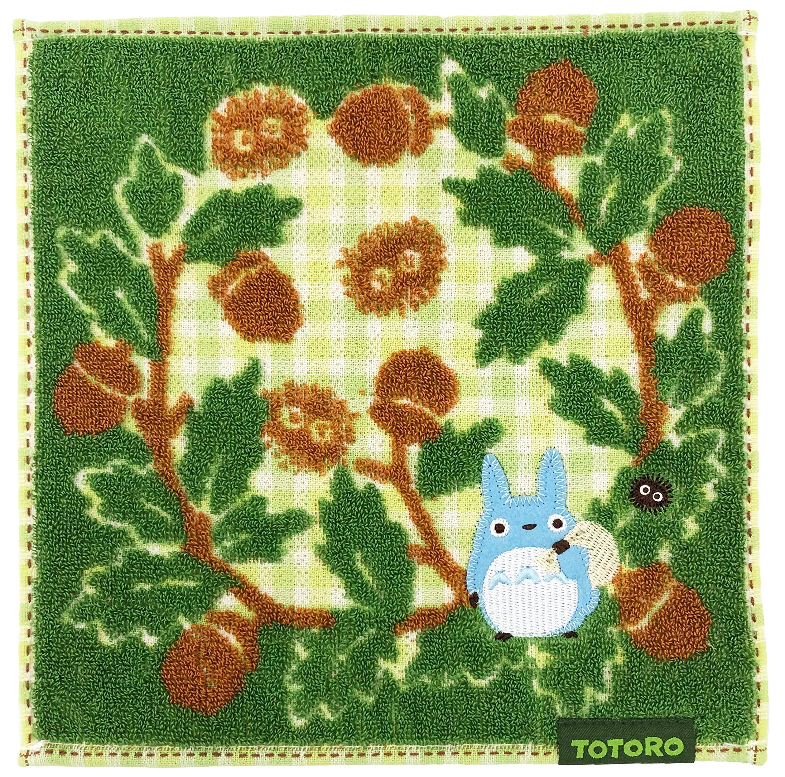 MARUSHIN Mini Towel My Neighbor Totoro Favorite Of The Forest Green- Japan Figure Store - #1 Bring To You The Best Japanese Goods