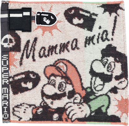 MARUSHIN Super Mario Mini Towel Killer Panic- Japan Figure Store - #1 Bring To You The Best Japanese Goods