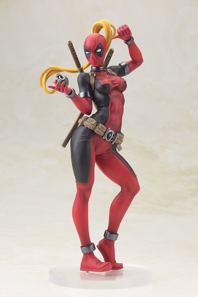 Marvel Bishoujo Lady Deadpool 1/7 Pvc Figure Kotobukiya Japan- Japan Figure Store - #1 Bring To You The Best Japanese Goods