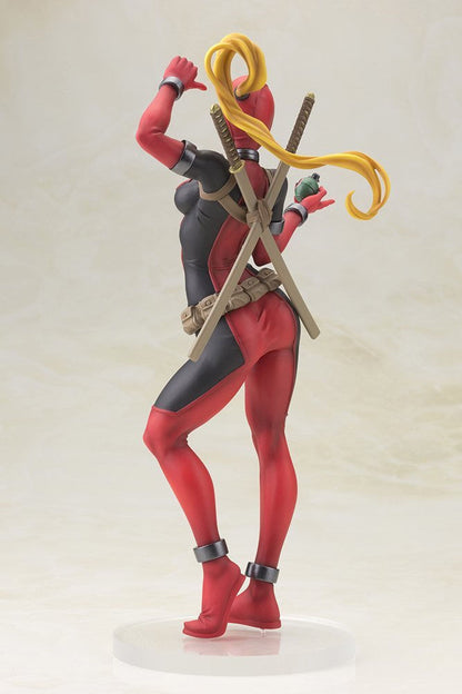 Marvel Bishoujo Lady Deadpool 1/7 Pvc Figure Kotobukiya Japan- Japan Figure Store - #1 Bring To You The Best Japanese Goods