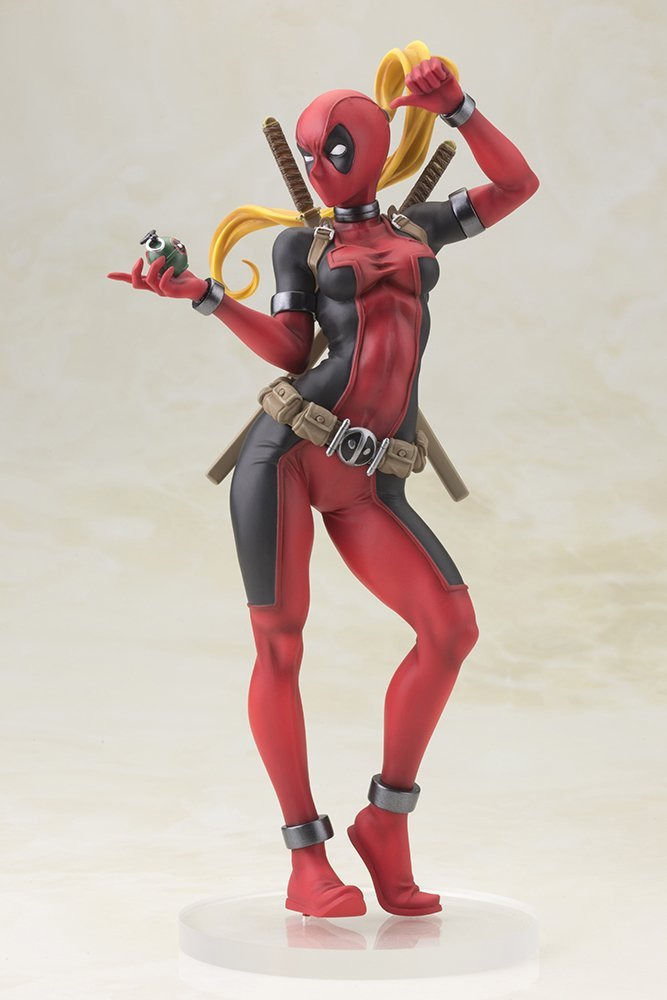 Marvel Bishoujo Lady Deadpool 1/7 Pvc Figure Kotobukiya Japan- Japan Figure Store - #1 Bring To You The Best Japanese Goods
