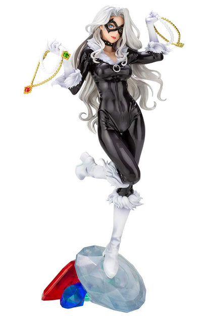 KOTOBUKIYA Mk350 Marvel Bishoujo Black Cat Steals Your Heart 1/7 Figure- Japan Figure Store - #1 Bring To You The Best Japanese Goods