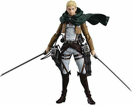 Max Factory Figma 446 Attack On Titan Erwin Smith Figure- Japan Figure Store - #1 Bring To You The Best Japanese Goods