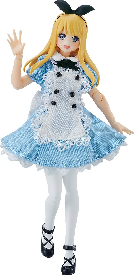 Max Factory Figma Styles Alice Female Body Movable Figure with One-Piece Apron Coordination- Japan Figure Store - #1 Bring To You The Best Japanese Goods