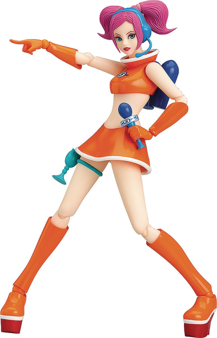 Max Factory Space Channel 5 Urara Action Figure Exciting Orange Version- Japan Figure Store - #1 Bring To You The Best Japanese Goods
