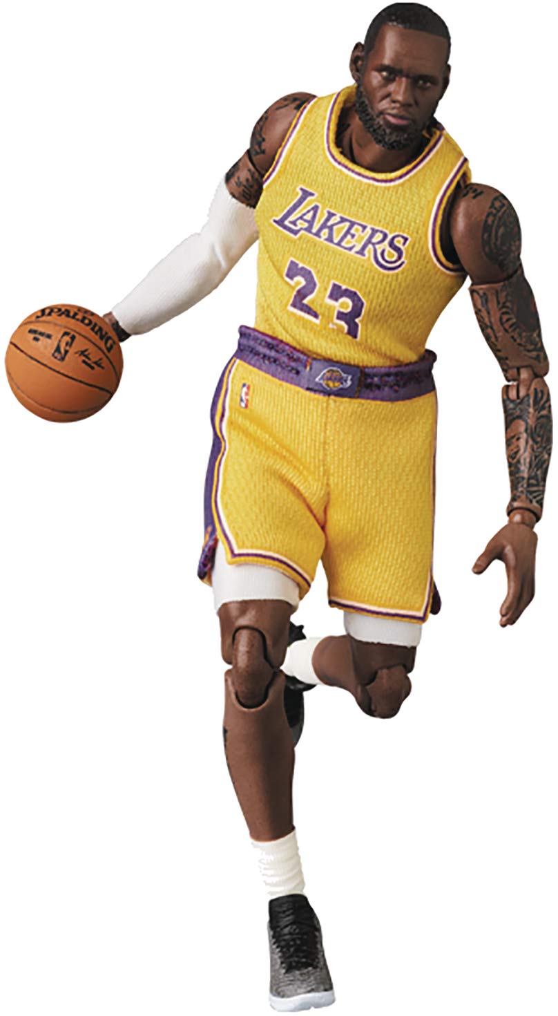MEDICOM Mafex 127 Lebron James Figure Los Angeles Lakers- Japan Figure Store - #1 Bring To You The Best Japanese Goods