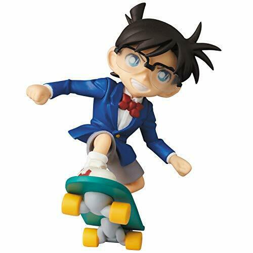 Medicom Toy Udf Detective Conan Series 2 Conan Edogawa Skateboard Ver. Figure- Japan Figure Store - #1 Bring To You The Best Japanese Goods