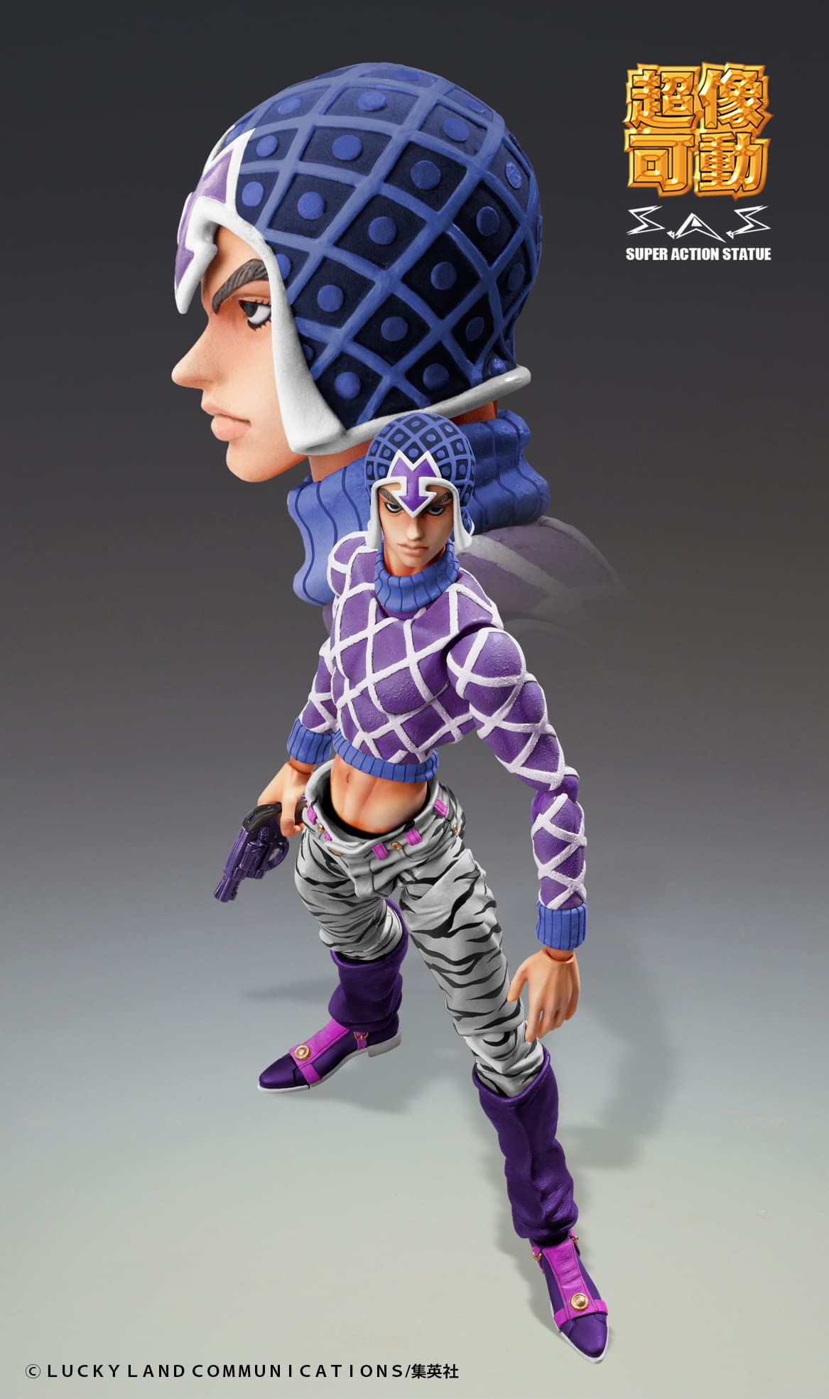 MEDICOS Super Action Statue Guido Mista Sex Pistols Third Figure Jojo'S Bizarre Adventure: Golden Wind- Japan Figure Store - #1 Bring To You The Best Japanese Goods