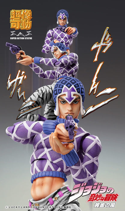 MEDICOS Super Action Statue Guido Mista Sex Pistols Third Figure Jojo'S Bizarre Adventure: Golden Wind- Japan Figure Store - #1 Bring To You The Best Japanese Goods