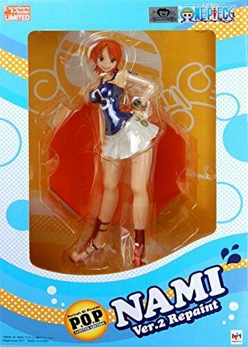 Megahouse Excellent Model Limited P.o.p One Piece Nami Ver.2 Repaint Figure- Japan Figure Store - #1 Bring To You The Best Japanese Goods