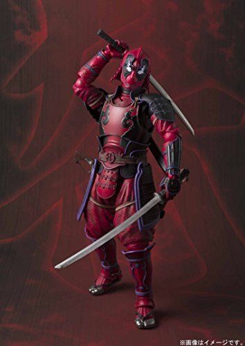 Meisho Manga Realization Marvel Kabukimono Deadpool Action Figure Bandai- Japan Figure Store - #1 Bring To You The Best Japanese Goods