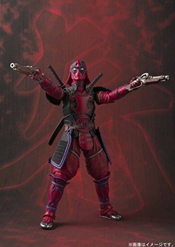 Meisho Manga Realization Marvel Kabukimono Deadpool Action Figure Bandai- Japan Figure Store - #1 Bring To You The Best Japanese Goods