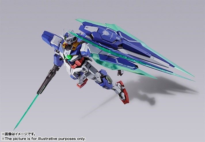 Metal Build Gundam Gnt-0000 00 Qant Action Figure Bandai- Japan Figure Store - #1 Bring To You The Best Japanese Goods