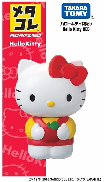 Metal Figure Collection Metacolle Hello Kitty Red Ver Takara Tomy Japan- Japan Figure Store - #1 Bring To You The Best Japanese Goods
