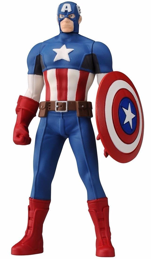 Metal Figure Collection Metacolle Marvel Captain America Takara Tomy Japan- Japan Figure Store - #1 Bring To You The Best Japanese Goods