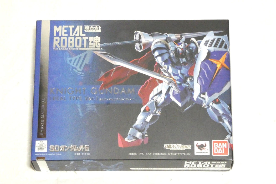 Bandai Metal Robot Spirits Knight Gundam Real Type Ver. Japan- Japan Figure Store - #1 Bring To You The Best Japanese Goods