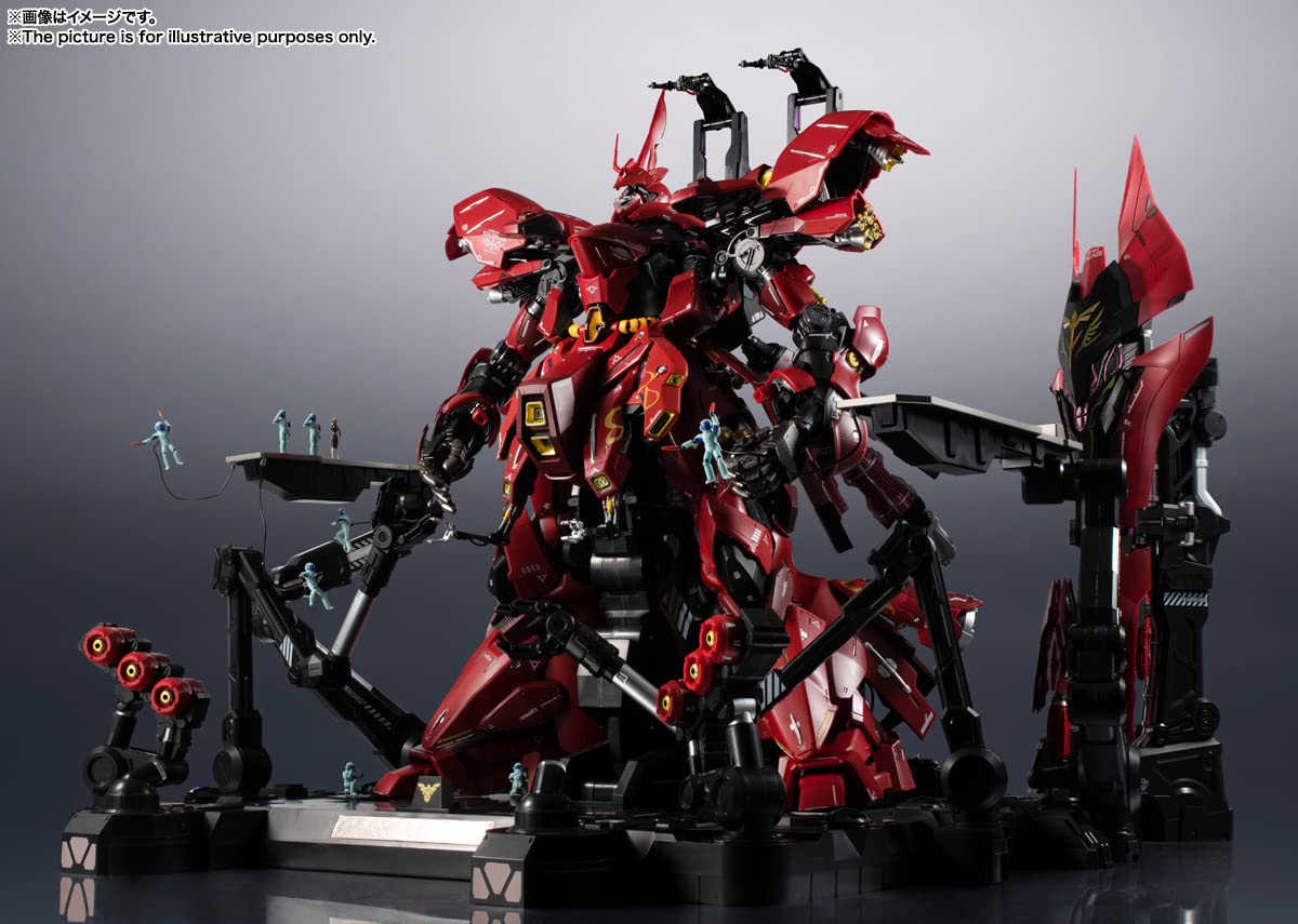 Bandai Spirits Metal Structure Msn-04 Sazabi From Gundam Four Counterattack - Japanese Action Figure- Japan Figure Store - #1 Bring To You The Best Japanese Goods