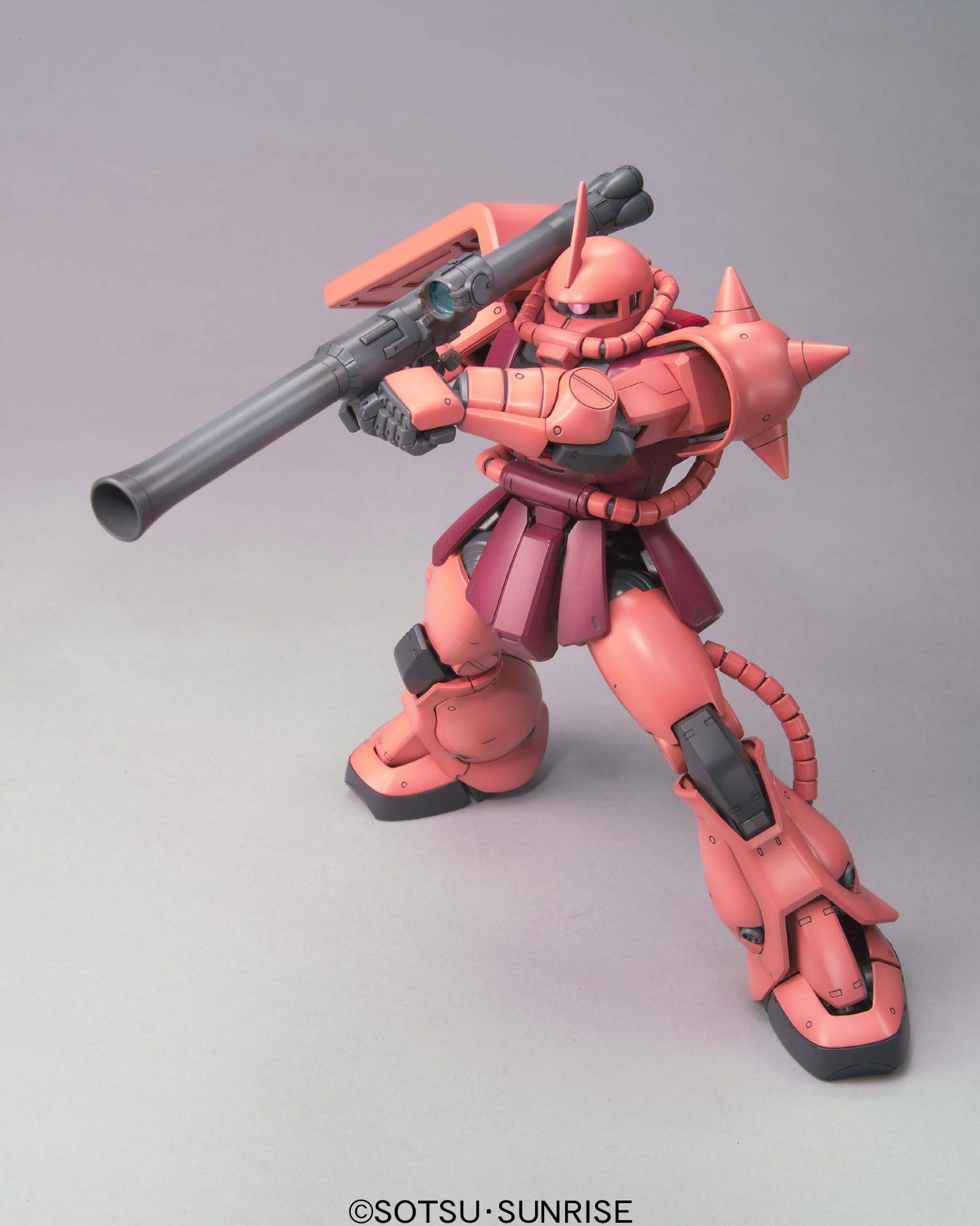 BANDAI Mg Gundam Ms-06S Char'S Zaku Ii 1/100 Scale Kit- Japan Figure Store - #1 Bring To You The Best Japanese Goods