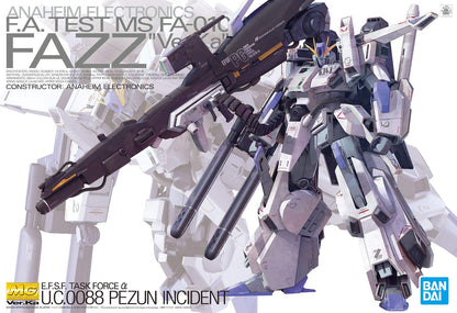 Mg Mobile Suit Gundam Sentinel Fazz Ver.Ka 1/100 Scale Color Coded Plastic Model- Japan Figure Store - #1 Bring To You The Best Japanese Goods