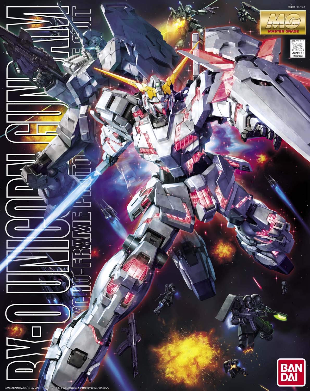 BANDAI Mg Gundam Unicorn Gundam 1/100 Scale Kit- Japan Figure Store - #1 Bring To You The Best Japanese Goods