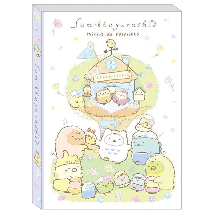 SAN-X Sumikko Gurashi Memo Pad 'Minna De Kotorikko'- Japan Figure Store - #1 Bring To You The Best Japanese Goods