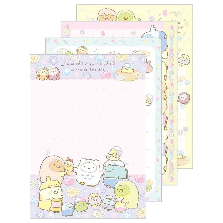 SAN-X Sumikko Gurashi Memo Pad 'Minna De Kotorikko'- Japan Figure Store - #1 Bring To You The Best Japanese Goods