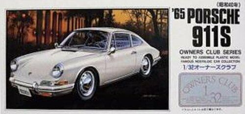 Micro Ace 1/32 Owner's Club No.23 '65 Porsche 911s - Japan Figure