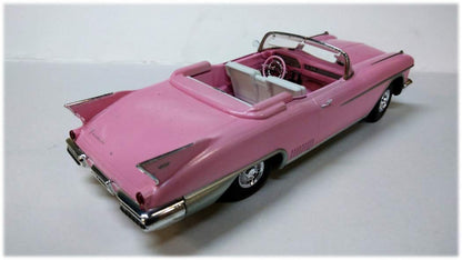 ARII 1/24 1958 Cadillac Eldorado Pink Open Plastic Model- Japan Figure Store - #1 Bring To You The Best Japanese Goods
