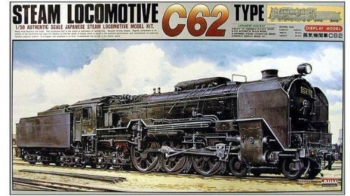ARII 356029 Japanese Steam Locomotive Type C62 1/50 Scale Kit Microace- Japan Figure Store - #1 Bring To You The Best Japanese Goods