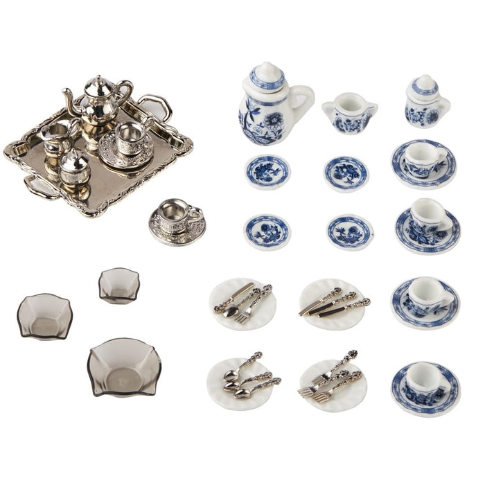 Remeehi Miniature Tableware Set 42Pc 4 Types Decor Dollhouse- Japan Figure Store - #1 Bring To You The Best Japanese Goods