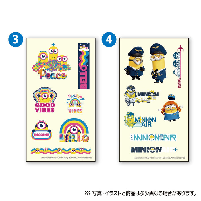 TAKARA TOMY A.R.T.S Minions Body Stickers 20Pcs Box Candy Toy- Japan Figure Store - #1 Bring To You The Best Japanese Goods
