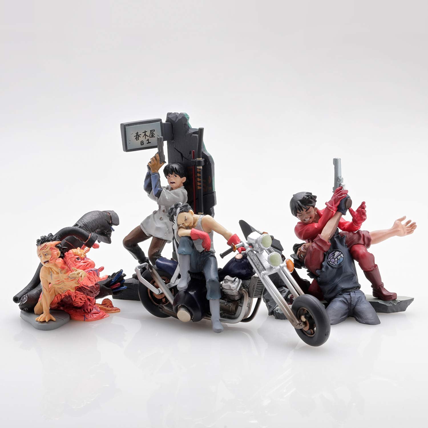KAIYODO Miniq Akira Part 2 Tetsuo 1 Box 6 Pcs- Japan Figure Store - #1 Bring To You The Best Japanese Goods