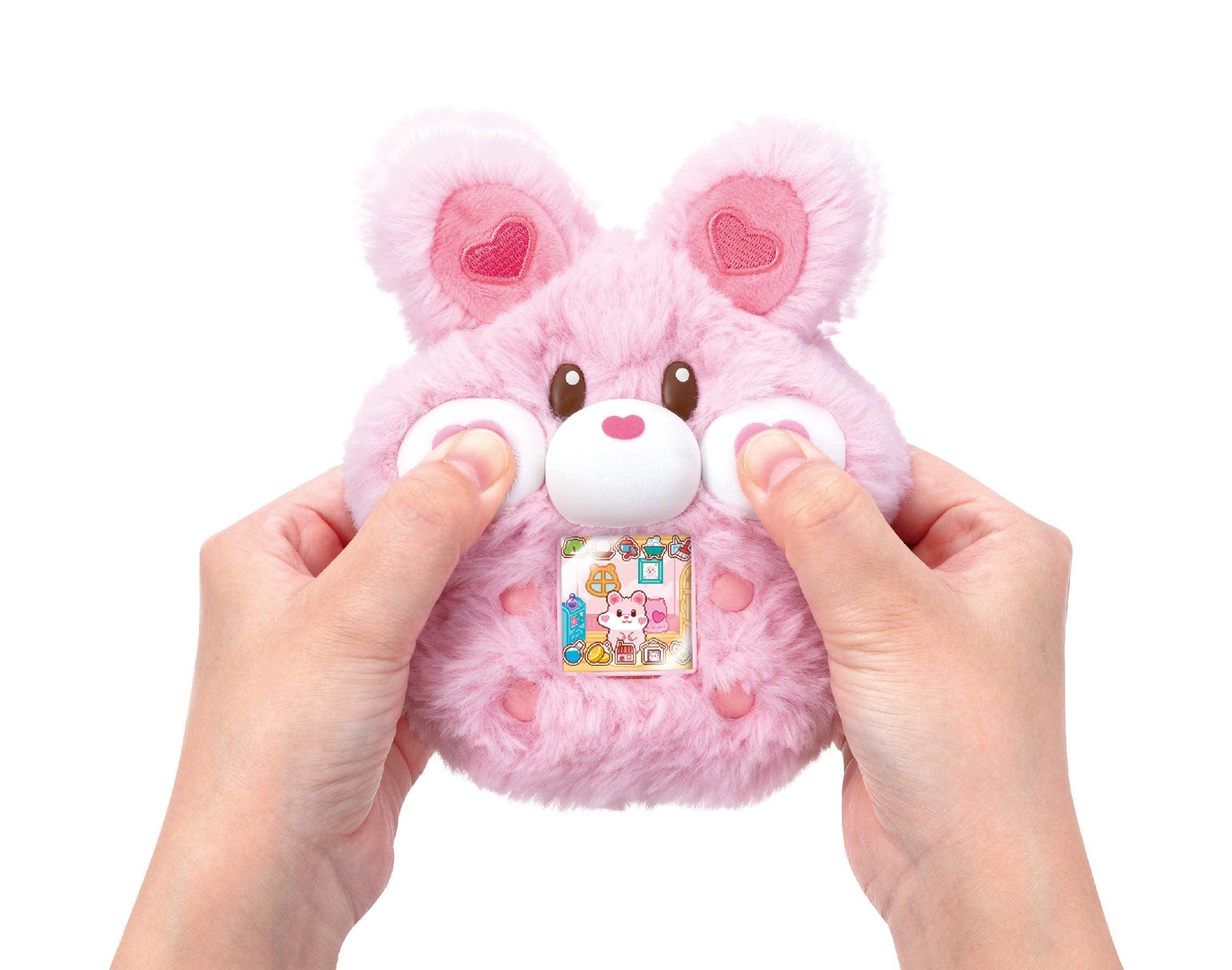 Sega Toys Mocchimaruzu Hamster Puffy Pink Mocchifuwa Pet Japanese Squishy Toys- Japan Figure Store - #1 Bring To You The Best Japanese Goods