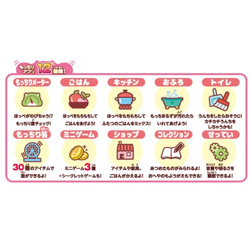 Sega Toys Motchimaruzu Berry 92 x 95 x 55 Japanese Cute Squishy Toys For Kids- Japan Figure Store - #1 Bring To You The Best Japanese Goods