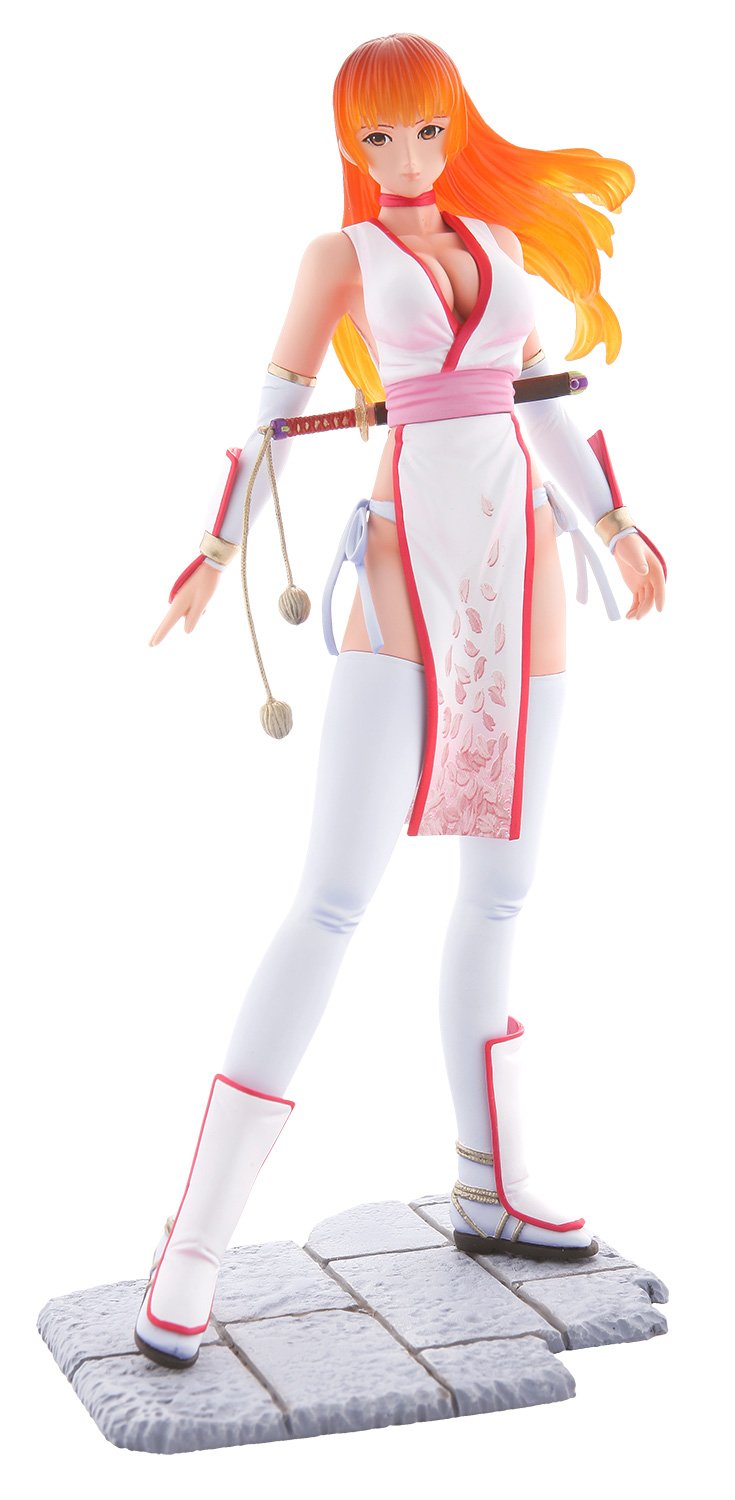 Kaiyodo Mon-Sieur Bome Collection No.14 Dead Or Alive Kasumi White Ver. Pvc Figure Japan- Japan Figure Store - #1 Bring To You The Best Japanese Goods