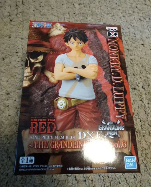 Generic Product Japan Monkey D. Luffy One Piece Film Red Dxf Grandline Men Vol.6 Figure- Japan Figure Store - #1 Bring To You The Best Japanese Goods