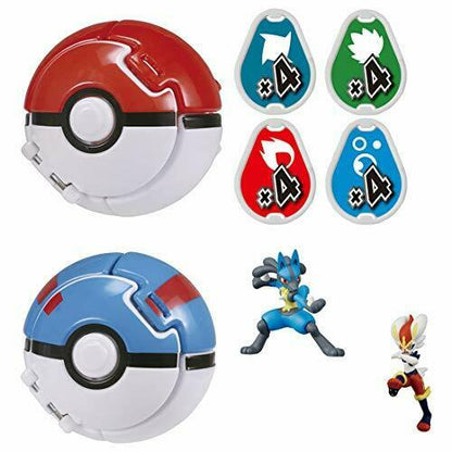 Monster Collection Pokedel-z Ash Vs Go Lucario : Cinderace Character Toy- Japan Figure Store - #1 Bring To You The Best Japanese Goods