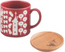 YAMAKA Moomin Mug With Wooden Coaster Little My- Japan Figure Store - #1 Bring To You The Best Japanese Goods